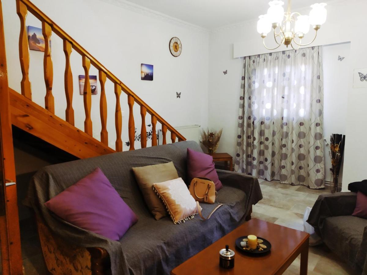 Traditional Panoramic Sea View House Lákones Zewnętrze zdjęcie