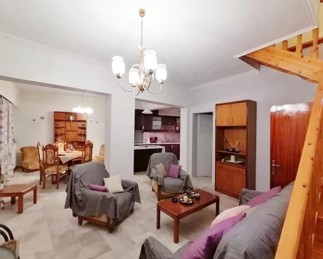 Traditional Panoramic Sea View House Lákones Zewnętrze zdjęcie