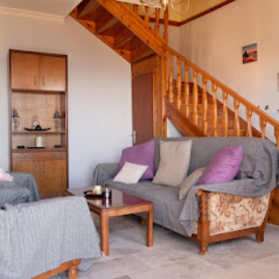 Traditional Panoramic Sea View House Lákones Zewnętrze zdjęcie