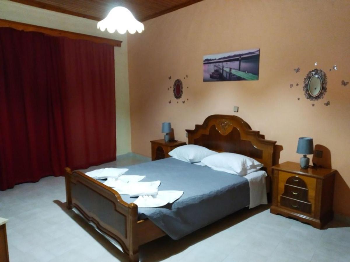 Traditional Panoramic Sea View House Lákones Zewnętrze zdjęcie